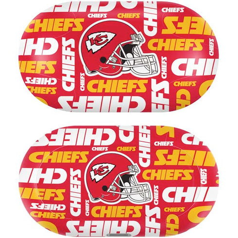 NFL Kansas City Chiefs Red Blast Galaxy Buds Plus Skin
